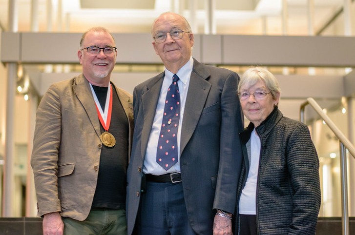 David Polly with Jim and Janice Rohlf