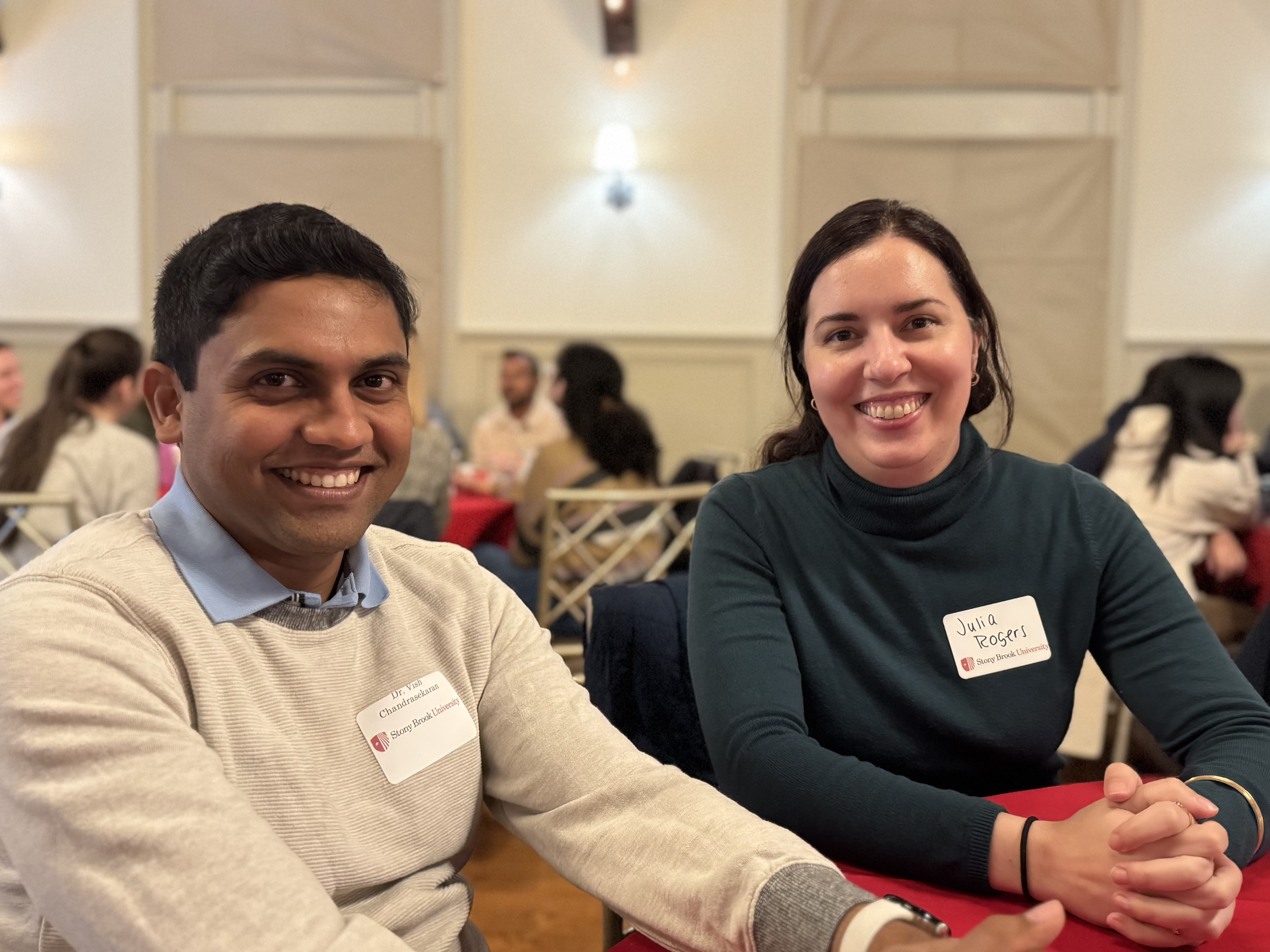 Julia Rogers and Vish Chandrasekaran
