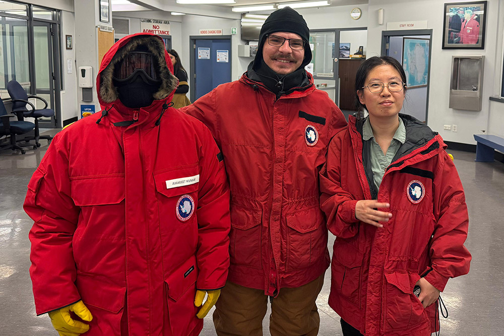 Pole Position: Weisen Shen Aims to Make Stony Brook an Antarctic Force
