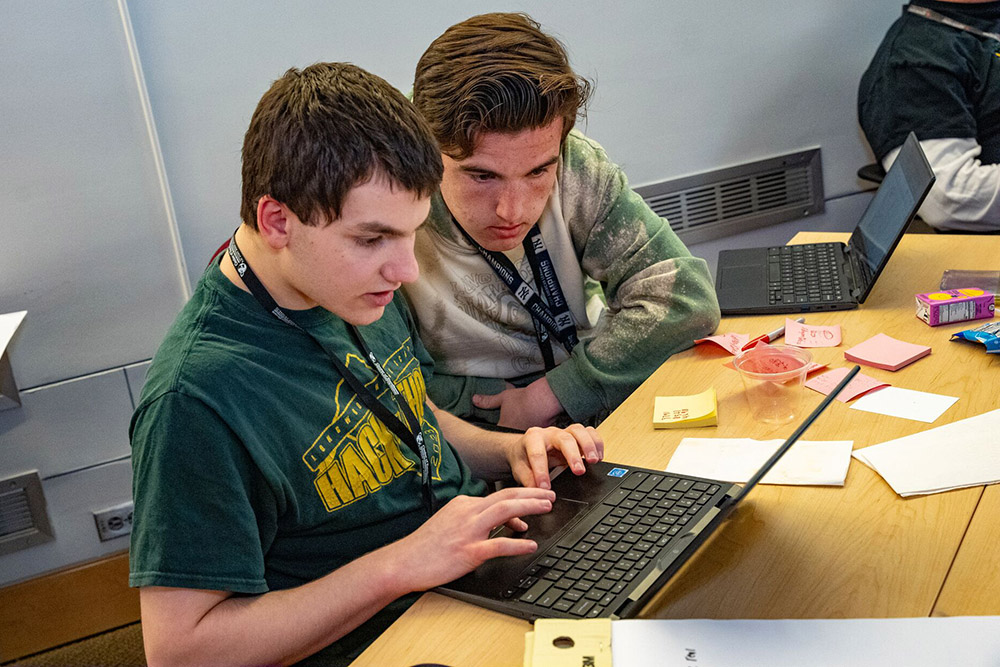 HS Hack students 