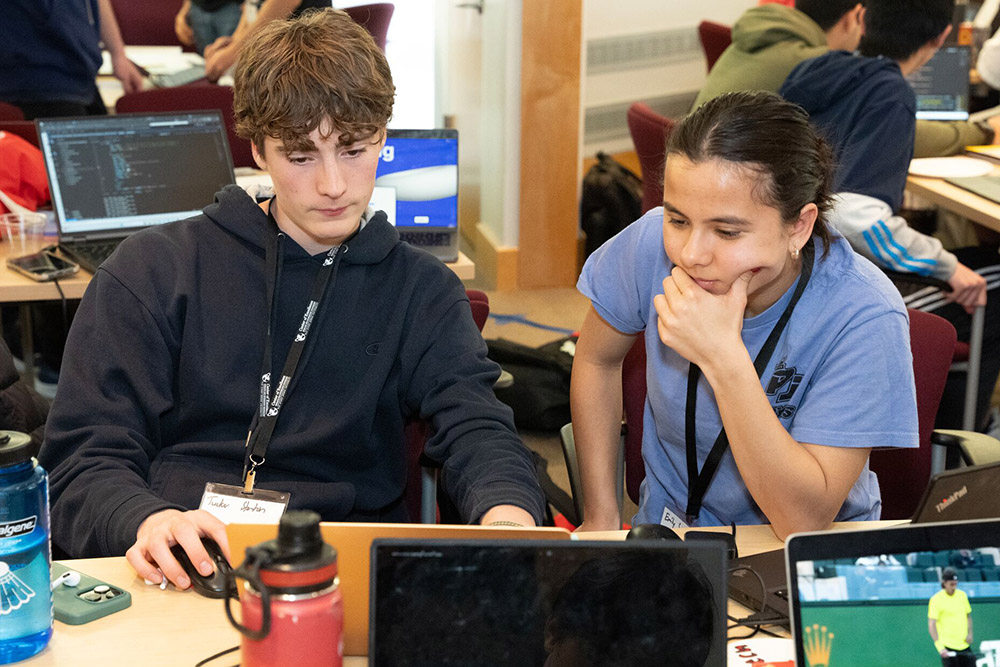 HS Hack students