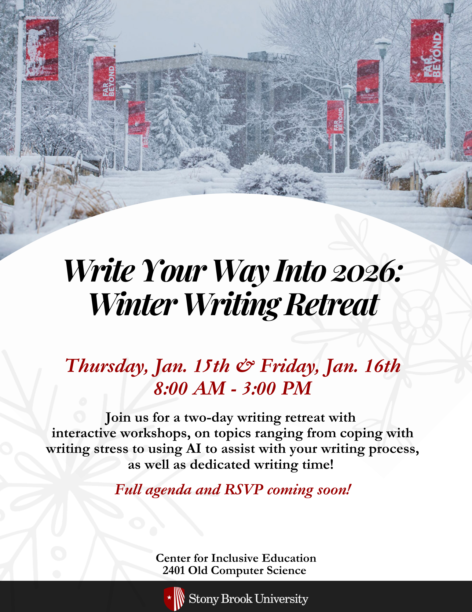 Winter Writing Retreat 2026