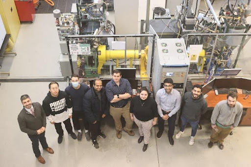 Combustion lab team