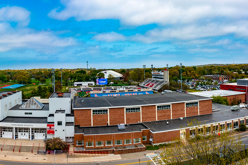 Pritchard Gym Aerial Image