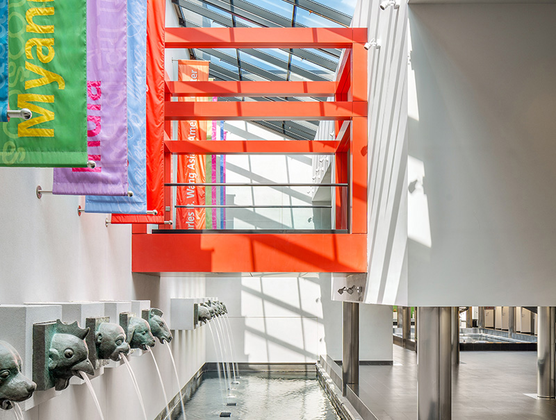 Wang Center Zodiac Gallery Bridge