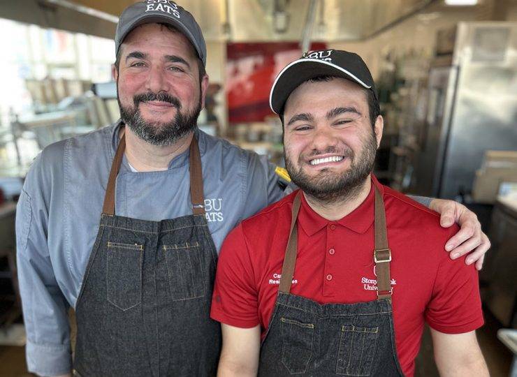 Chef Joseph with Anthony Salerno