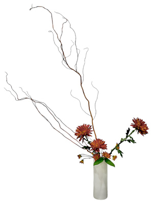 Ikebana Japanese Flower Arrangement